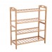 2 3 4 5 Tier Shoe Storage Racks Cabinet Shelf Wooden Stand Home Organizer Bamboo