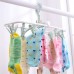 12  Clip Folding Drying Rack Underwear Socks Clip Multi  functional Clothes Rack  Nordic Blue