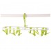 12  Clip Folding Drying Rack Underwear Socks Clip Multi  functional Clothes Rack  Candy Green